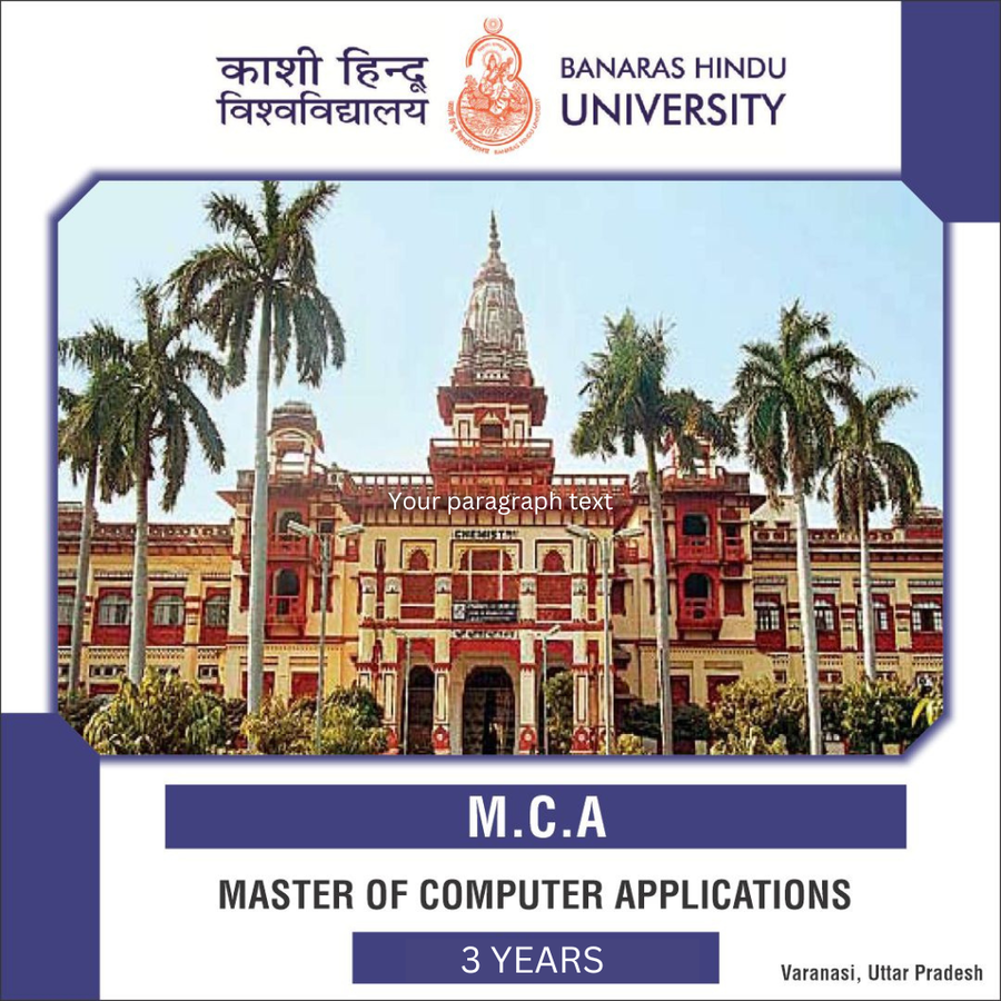 Master of Computer Applications (M.C.A) at Banaras Hindu University, Varanasi